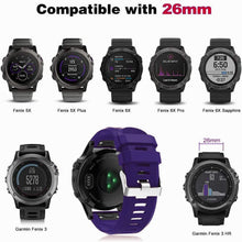 Load image into Gallery viewer, Garmin Instinct 3 - 50mm Silicone Strap [Purple] - Garmin
