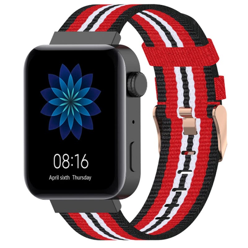 Buy Garmin Forerunner 165 Nylon Strap [Black/Red] | That – That Watch Shop