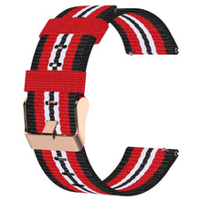 Load image into Gallery viewer, Garmin Vivoactive 6 Nylon Strap [Black/Red] - Garmin

