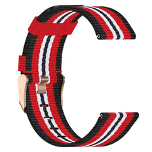 Load image into Gallery viewer, Garmin Forerunner 165 Nylon Strap [Black/Red] - Garmin
