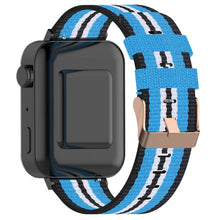 Load image into Gallery viewer, Garmin Vivoactive 6 Nylon Strap [Black/LightBlue] - Garmin
