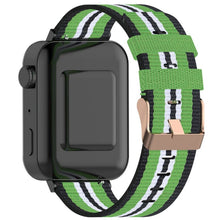 Load image into Gallery viewer, Garmin Vivoactive 4S Nylon Strap(Black/Lime) - Black/Lime
