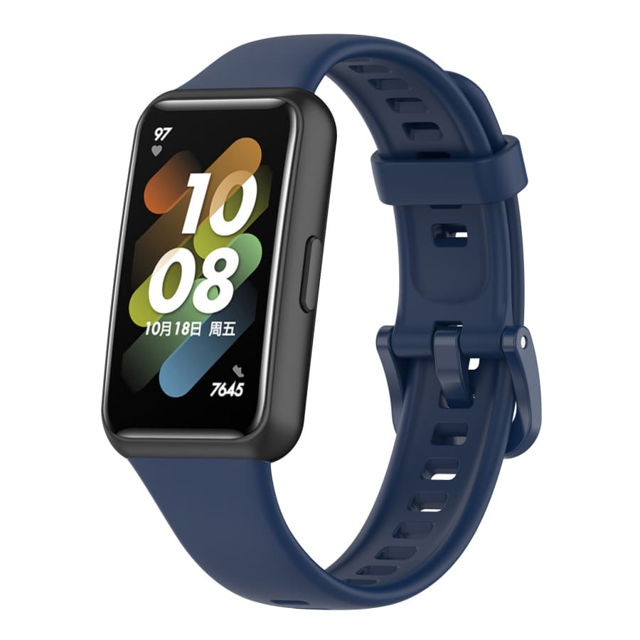 Huawei Band 7 Strap - Huawei Band 7 / Silicone Strap / Navy