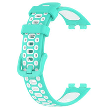 Load image into Gallery viewer, Huawei Band 10 Bicolour Strap [Turquoise/White] - Huawei
