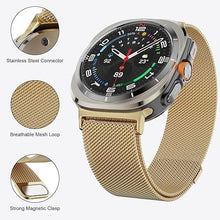Load image into Gallery viewer, Samsung Galaxy Watch Ultra Milanese Loop Strap (Gold)
