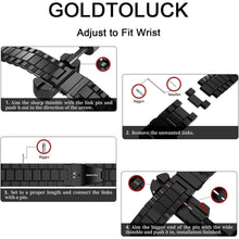 Load image into Gallery viewer, Samsung Galaxy Watch Ultra Stainless Steel Strap (Black)
