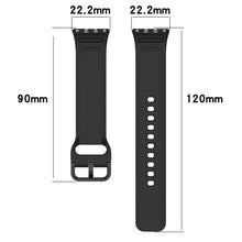 Load image into Gallery viewer, Samsung Galaxy Fit 3 Silicone Strap [Black] - Samsung
