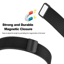 Load image into Gallery viewer, Samsung Gear S2 Strap Milanese Loop (Black) - Black
