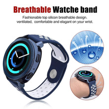 Load image into Gallery viewer, Samsung Gear S2 Classic Strap Sport Silicone (Navy/White)
