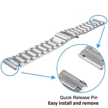 Load image into Gallery viewer, Samsung Galaxy Watch 4 Strap Steel Hocolike (Silver)
