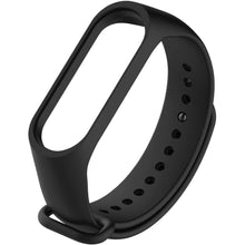 Load image into Gallery viewer, Xiaomi Mi Band 5 Silicone Strap (Black) - Black / Xiaomi Mi
