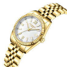 Load image into Gallery viewer, Lee Cooper Fashion White Dial Gold Watch - LC08303.120
