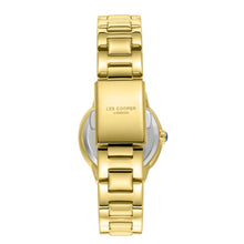 Load image into Gallery viewer, Lee Cooper Mélodie Silver Dial Gold Watch - LC08295.130
