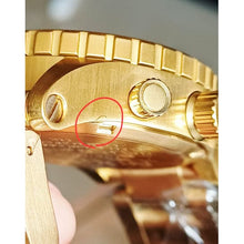 Load image into Gallery viewer, Nixon 42-20 Chrono Champagne Dial Gold Tone Men’s Watch
