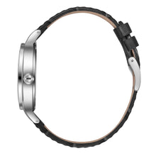 Load image into Gallery viewer, Lee Cooper Square Classic Silver Dial Black Genuine Leather

