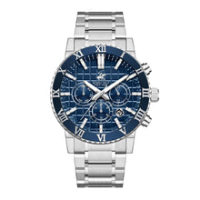 Load image into Gallery viewer, Beverly Hills Polo Club Multifunction Blue Dial Silver Date
