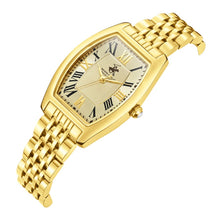 Load image into Gallery viewer, Beverly Hills Polo Club All Gold Tonneau Watch BP3716X.170
