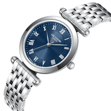 Load image into Gallery viewer, Lee Cooper Classic Roman Numeral Blue Dial Silver Watch

