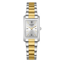 Load image into Gallery viewer, Lee Cooper Square Silver Dial Two Tone Watch - LC08300.230
