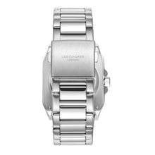 Load image into Gallery viewer, Lee Cooper Edward Automatic Square Case Blue Dial Silver
