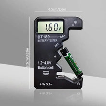 Load image into Gallery viewer, Battery Tester (Button Cell AA AAA C D 9V 14500 16340)
