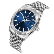 Load image into Gallery viewer, Beverly Hills Polo Club Blue Dial Silver Date Watch
