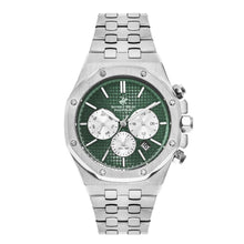 Load image into Gallery viewer, Beverly Hills Polo Club Multifunction Green Dial Silver
