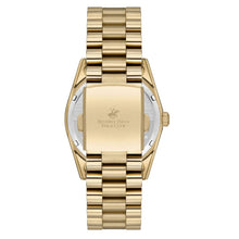 Load image into Gallery viewer, Beverly Hills Polo Club All Gold Mother Pearl Diamond Watch
