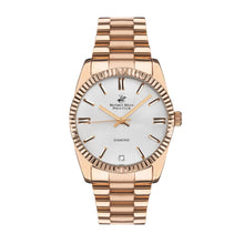 Load image into Gallery viewer, Beverly Hills Polo Club Mother Pearl Diamond Rose Gold
