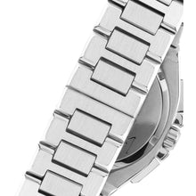 Load image into Gallery viewer, Beverly Hills Polo Club Dual Time Black Dial Silver Watch –
