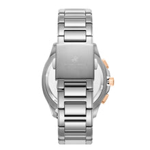 Load image into Gallery viewer, Beverly Hills Polo Club Multifunction Green Dial Silver
