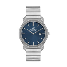 Load image into Gallery viewer, Beverly Hills Polo Club Silver Watch Blue Dial Date Watch
