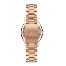 Load image into Gallery viewer, Beverly Hills Polo Club Rose Gold Silver Sunray Dial Watch
