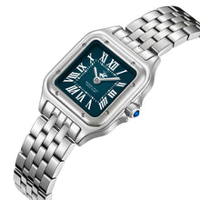 Load image into Gallery viewer, Beverly Hills Polo Club Roman Numeral Blue Dial Square
