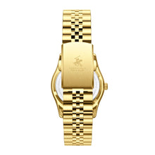 Load image into Gallery viewer, Beverly Hills Polo Club Mother Pearl Genuine Diamond Gold
