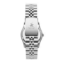 Load image into Gallery viewer, Beverly Hills Polo Club Sapphire Coated Blue Dial Silver
