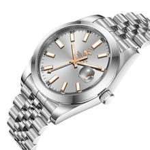 Load image into Gallery viewer, Beverly Hills Polo Club All Silver Grey Dial Date Watch

