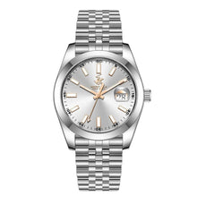 Load image into Gallery viewer, Beverly Hills Polo Club All Silver Grey Dial Date Watch
