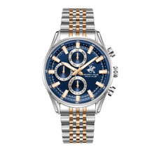 Load image into Gallery viewer, Beverly Hills Polo Club Blue Dial Two-Tone Multifunction
