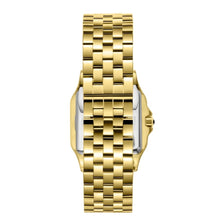 Load image into Gallery viewer, Beverly Hills Polo Club All Gold Green Dial Square Watch

