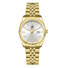 Load image into Gallery viewer, Beverly Hills Polo Club All Gold 33mm Date Watch

