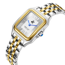 Load image into Gallery viewer, Beverly Hills Polo Club Blue Steel Two-Tone Watch
