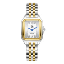 Load image into Gallery viewer, Beverly Hills Polo Club Blue Steel Two-Tone Watch

