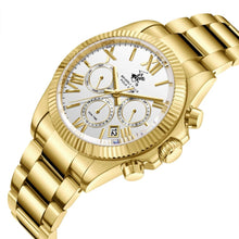Load image into Gallery viewer, Beverly Hills Polo Club Classy All Gold Multifunction Watch
