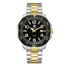 Load image into Gallery viewer, Beverly Hills Polo Club 5 Year Black Dial Two-Tone Date

