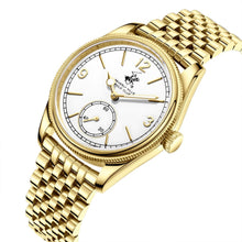 Load image into Gallery viewer, Beverly Hills Polo Club White Dial All Gold Watch

