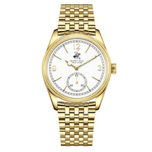 Load image into Gallery viewer, Beverly Hills Polo Club White Dial All Gold Watch
