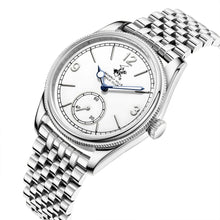 Load image into Gallery viewer, Beverly Hills Polo Club Blue Steel White Dial Silver Watch
