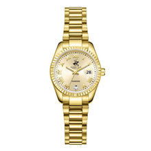 Load image into Gallery viewer, Beverly Hills Polo Club Roman Numeral All Gold Diamond
