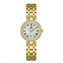Load image into Gallery viewer, Beverly Hills Polo Club Mother Pearl All Gold Date Watch
